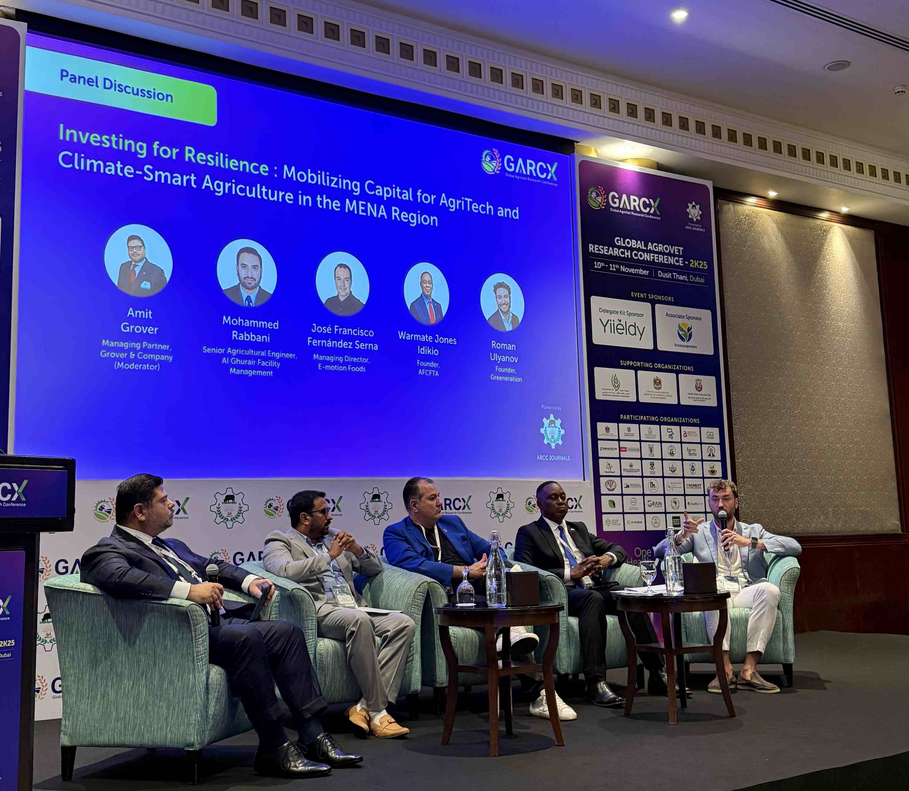 GARCX 2025 Investing for Resilience AgriTech and Climate-Smart Agriculture Panel